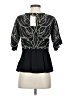 Maple Black Short Sleeve Blouse Size 2 - photo 2