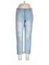 Unbranded Hearts Blue Jeans Size L (estimated) - photo 1