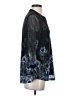 Timeson Blue 3/4 Sleeve Blouse Size S - photo 4