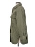 H&M 100% Polyamide Green Coat Size S - photo 5