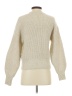 Time and Tru Metallic Ivory Turtleneck Sweater Size S - photo 2