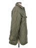 H&M 100% Polyamide Green Coat Size S - photo 4