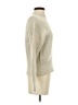 Time and Tru Metallic Ivory Turtleneck Sweater Size S - photo 4