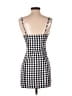 Forever 21 100% Polyester Checkered-gingham Black Casual Dress Size S - photo 2
