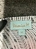 Veronica M. Stripes Gray Romper Size M - photo 4