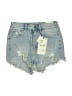 Zara Blue Denim Shorts Size 2 - photo 1