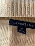 Lands' End 100% Baumwolle Ivory Cardigan Size XS - photo 7