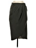 The Row 100% Polyester Solid Gray Green Formal Skirt Size 4 - photo 1