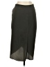 The Row 100% Polyester Solid Gray Green Formal Skirt Size 4 - photo 2