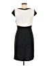 Studio One 100% Polyester Color Block Ivory Casual Dress Size 6 - photo 2
