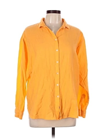 Ann Taylor LOFT Long Sleeve Button-Down Shirt (view 1)