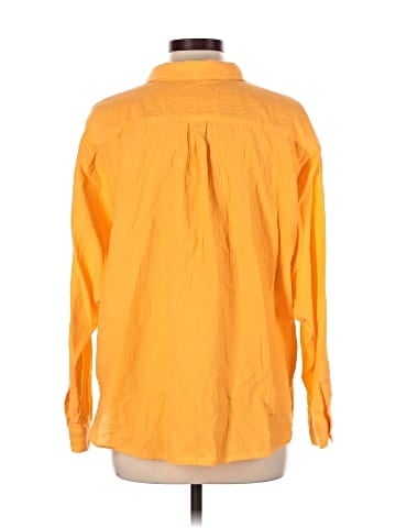 Ann Taylor LOFT Long Sleeve Button-Down Shirt (view 2)