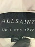ALLSAINTS 100% Polyester Ivory Tan Coat Size 0 - photo 6