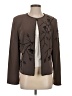 B'zar Graphic Brown Jacket Size 2 (estimated) - photo 1