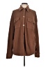 Kittenish Brown Long Sleeve Blouse Size L - photo 1