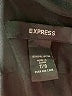 Express 100% Polyester Black Casual Dress Size 7 - 8 - photo 7