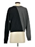 Strut This 100% Cotton Color Block Gray Sweatshirt Size S - photo 2