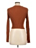 Shein Brown Long Sleeve Top Size L - photo 2