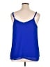 Torrid 100% Polyester Blue Sleeveless Blouse Size 1X Plus (1) - photo 2
