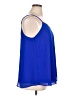 Torrid 100% Polyester Blue Sleeveless Blouse Size 1X Plus (1) - photo 4