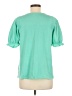 Cato Green Short Sleeve Blouse Size M - photo 2