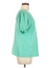 Cato Green Short Sleeve Blouse Size M - photo 4