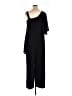 Emma & Michele Solid Black Jumpsuit Size XL - photo 2