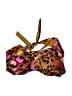 A.Che Animal Print Brown Swimsuit Top Size L - photo 1