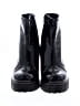 Jeffrey Campbell Black Ankle Boots Size 7 1/2 - photo 2