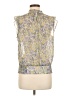 Maison d' Amelie 100% Polyester Gold Sleeveless Blouse Size M - photo 2