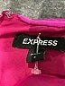 Express 100% Polyester Solid Burgundy Jumpsuit Size 4 - photo 4