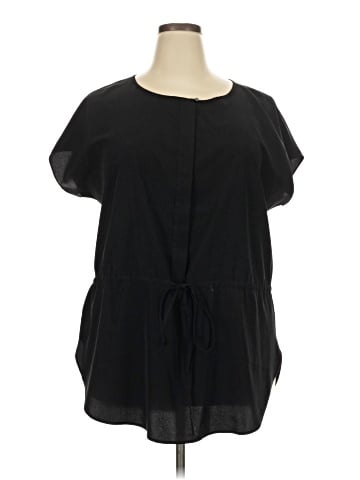 Ann Taylor Short Sleeve Blouse (view 1)