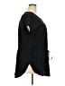 Ann Taylor 100% Polyester Black Short Sleeve Blouse Size XXL - photo 4