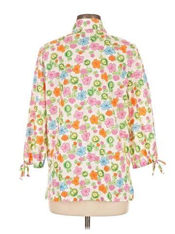 Maggie Barnes 3/4 Sleeve Blouse (view 2)