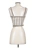 ASTR The Label Silver Sleeveless Top Size S - photo 2