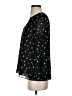 Lilly Pulitzer 100% Polyester Black 3/4 Sleeve Blouse Size S - photo 5