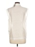 Alfani Ivory Sleeveless Button-Down Shirt Size M - photo 2