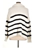 Altar'd State Stripes Ivory Turtleneck Sweater Size XL - photo 2