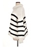 Altar'd State Stripes Ivory Turtleneck Sweater Size XL - photo 5