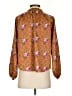 LoveShackFancy 100% Polyester Brown 3/4 Sleeve Blouse Size S - photo 2