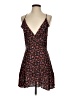 Unbranded 100% Viscose Floral Black Casual Dress Size S - photo 1