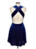 Fore Blue Cocktail Dress Size M - photo 2