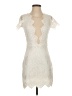 Storia 100% Polyester Ivory Cocktail Dress Size S - photo 1