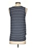 Kaileigh Blue Sleeveless T-Shirt Size XS - photo 2
