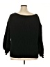 Unbranded 100% Polyester Solid Black Pullover Sweater Size 2X - photo 2