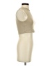 Zara Tan Sleeveless Turtleneck Size XS - photo 4