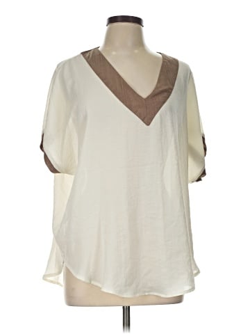 Melissa Paige Short Sleeve Blouse (view 1)