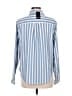 Torrid Stripes Blue Long Sleeve Button-Down Shirt Size Med Plus (00) - photo 2