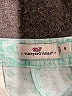 Vineyard Vines 100% Linen Print Green Shorts Size 6 - photo 3