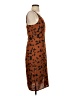 Assorted Brands 100% Polyester Animal Print Brown Casual Dress Size S - photo 4